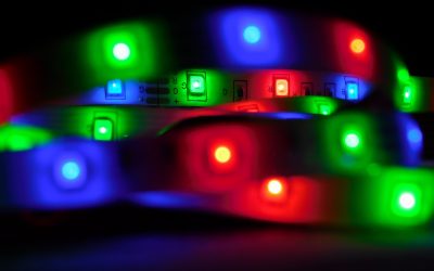 LED strips kan lyse op alle steder